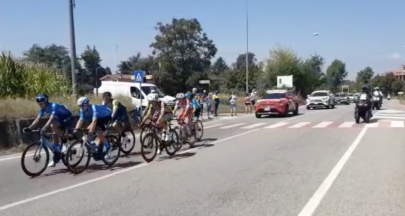 VIDEO - Il passaggio della Milano-Sanremo da Valenza